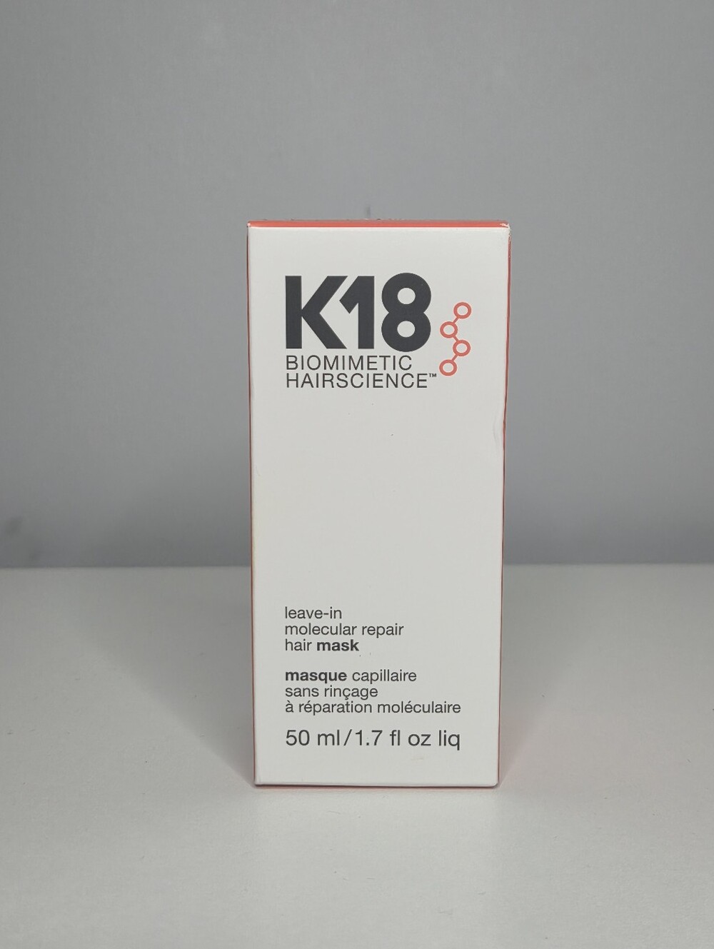 K18 Biomimetic Hairscience leave-in molecular repair hair mask